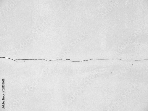 Wallpaper Mural white wall with cracks Torontodigital.ca