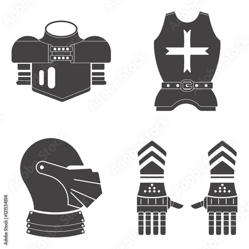 armour black-and-white