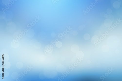 blue circle bokeh background