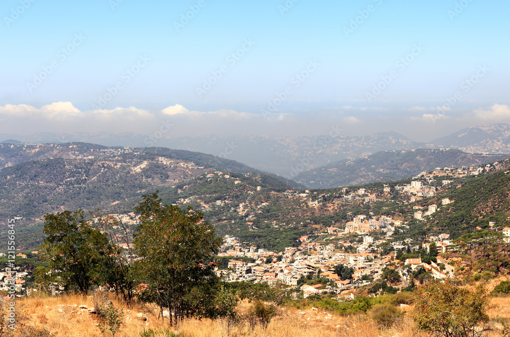  Lebanon mountains at Falougha village
