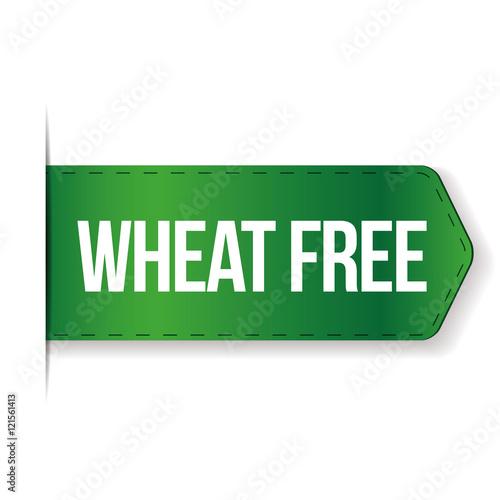 Wheat Free sign ribbon