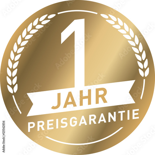 Goldener Button 1 Jahr Preisgarantie
