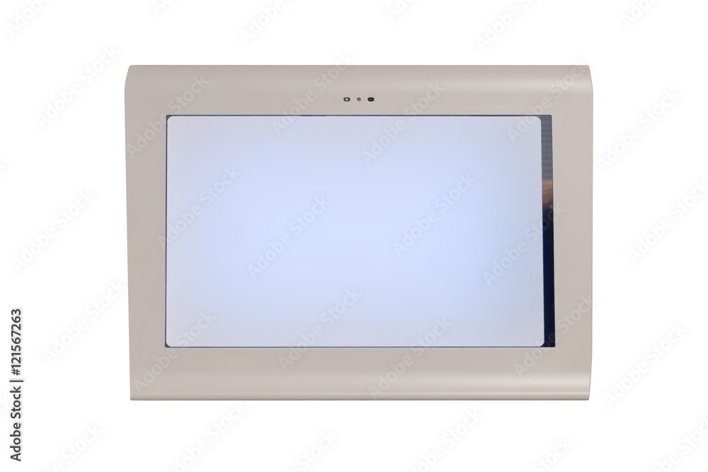 monitor of the medical device isolated on white background monitor of the medical device isolated on white background
