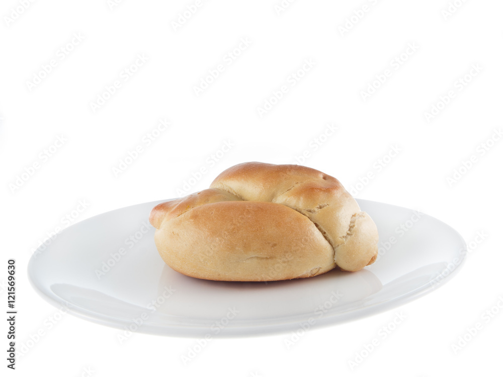 knotted bread roll knotted bread roll