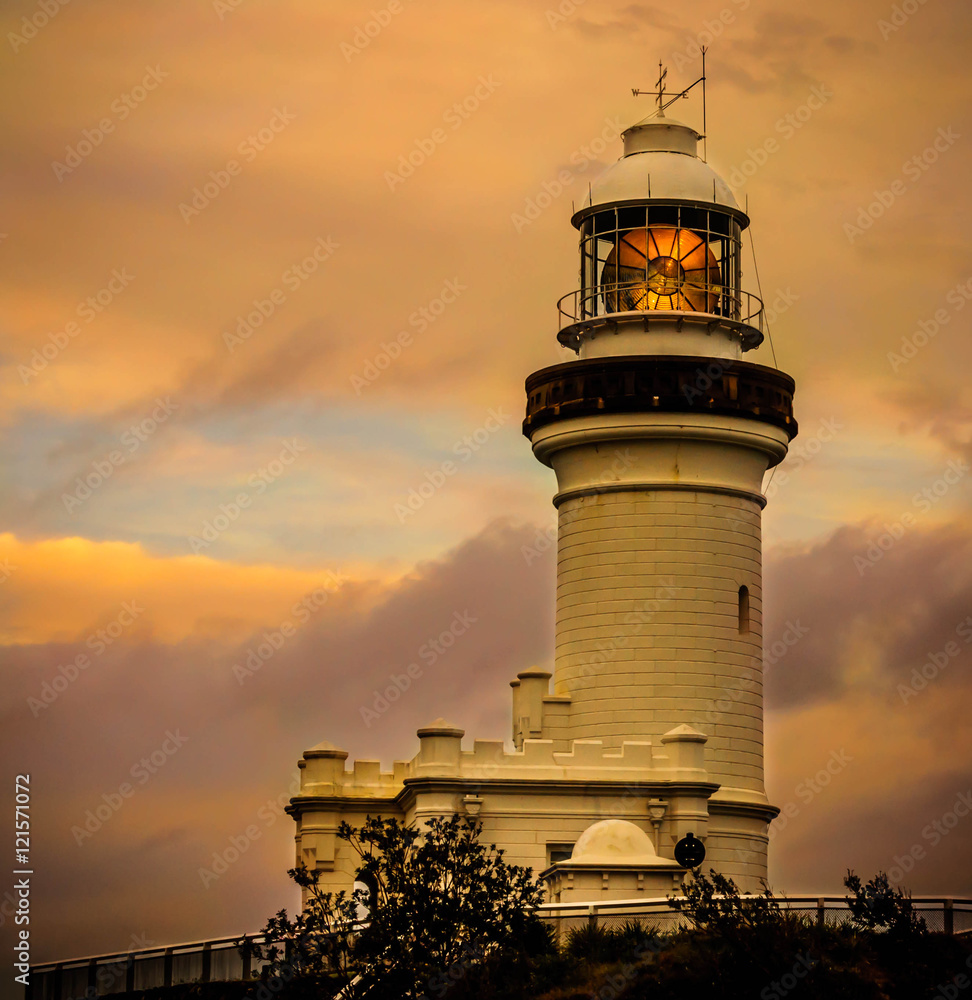 Lighthouse over Byron Bay