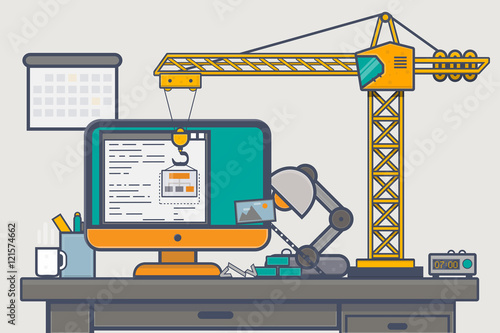 Website building concept