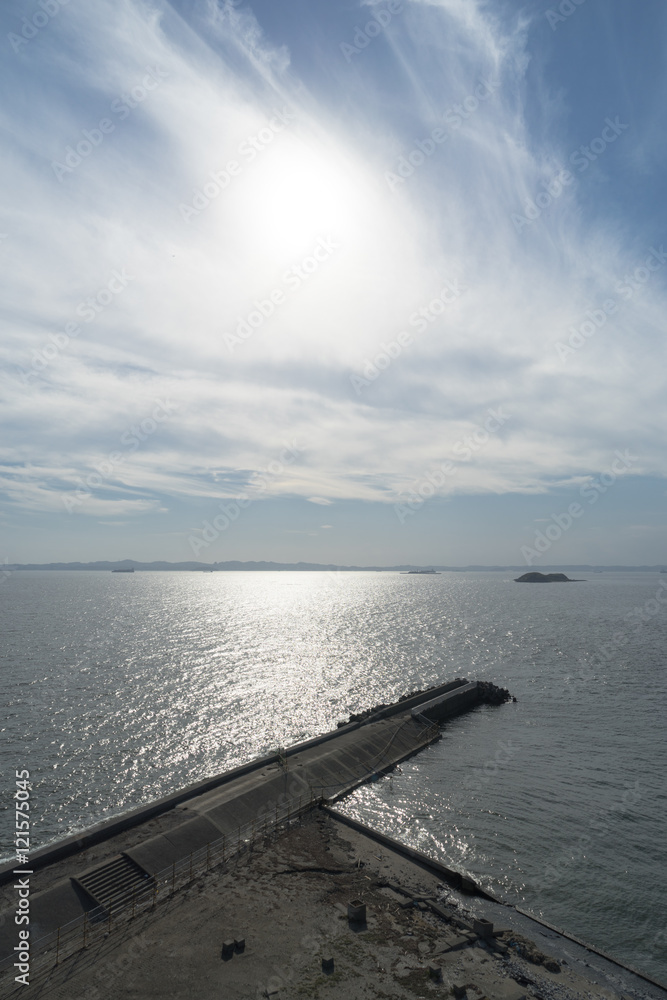 Obraz premium 富津岬展望台からの風景 5