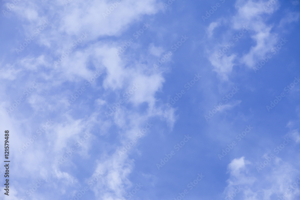 Blue sky with clouds. Blue sky with clouds.