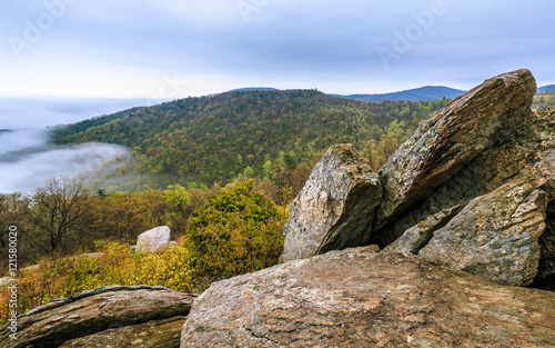 Rocks at Hazel Mountain Overlook