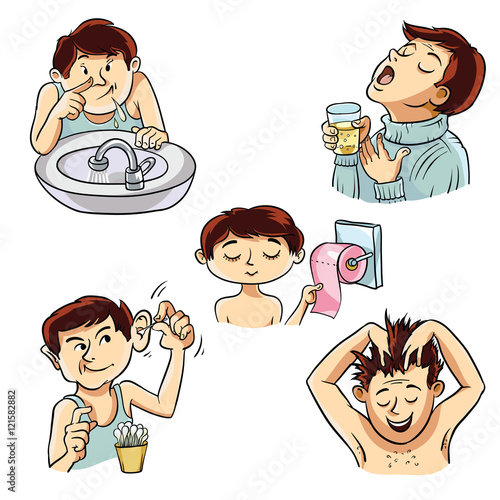 Personal hygiene of the person
