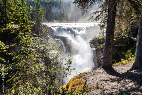 Athabasca Falls- Icefields Parkway- Jasper National Park- Alberta- CA  Photos cannot compare to the experience of watching the power and beauty of these falls in person.