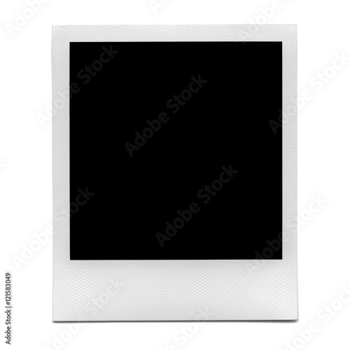 XXL - Blank polaroid photo frame.