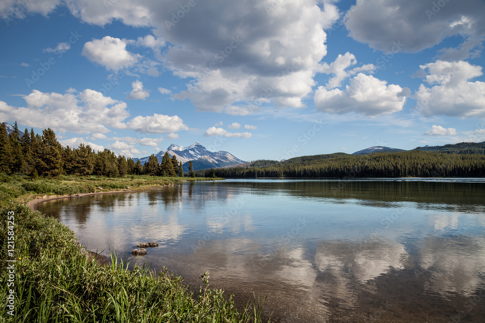 Maligne Lake- Jasper National Park- Alberta- CA  This pretty lake is located on a very remote and interesting road southeast of Jasper.