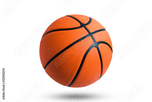 Basketball ball over white background © FocusStocker