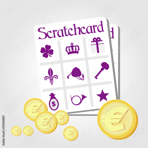 Scratchcard addict