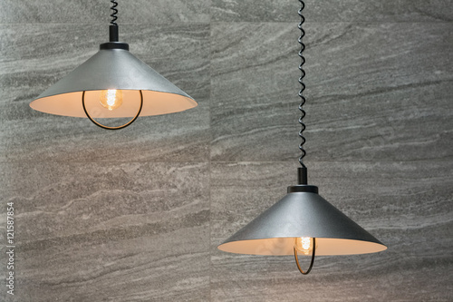 Industrial lamps made off metal