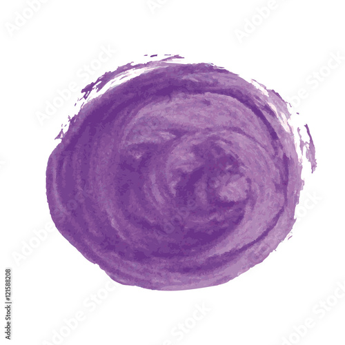 Large purple stain.
