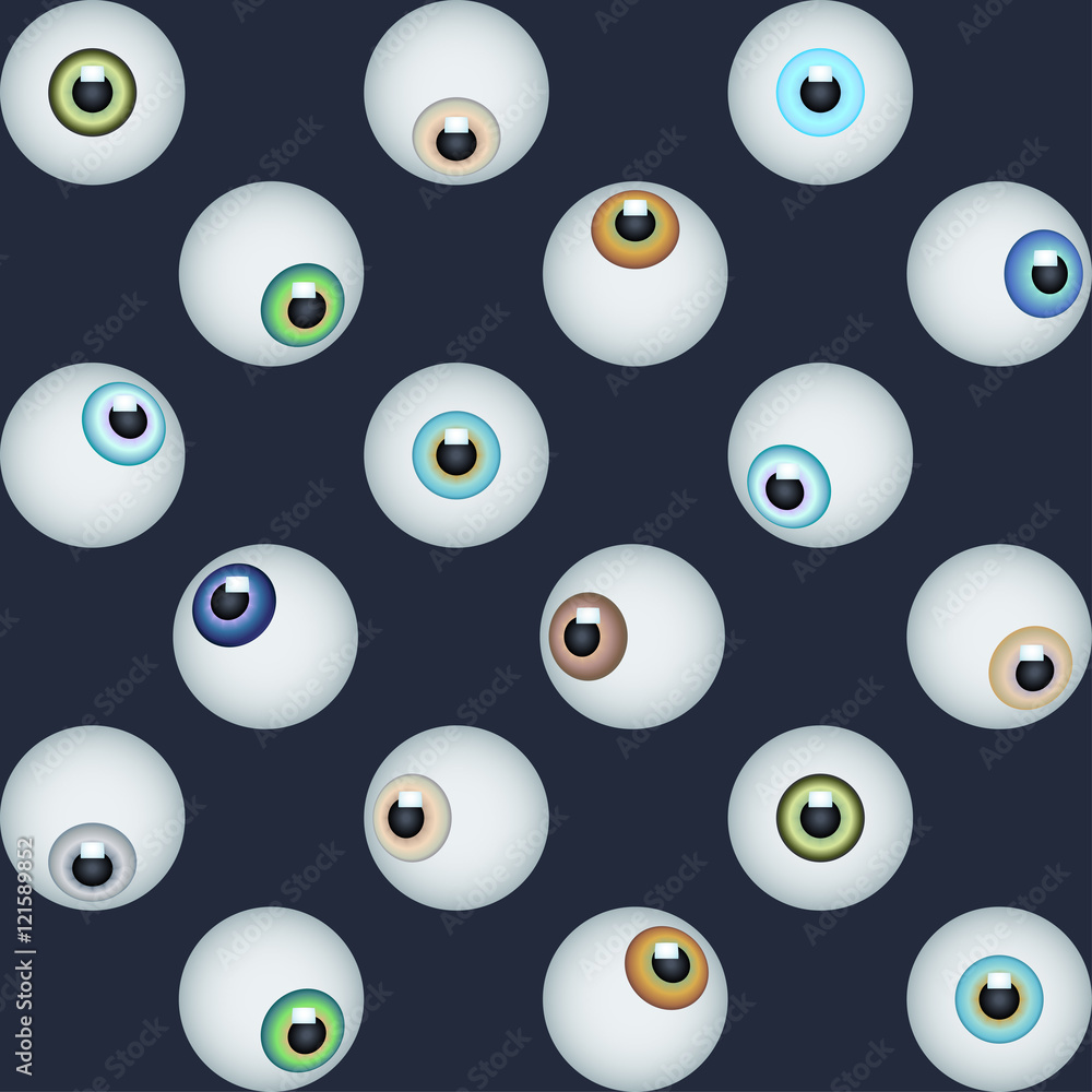 Abstract minimalistic eye vector seamless pattern Abstract minimalistic eye vector seamless pattern