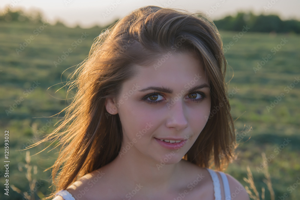 Portrait of teen girl Portrait of teen girl