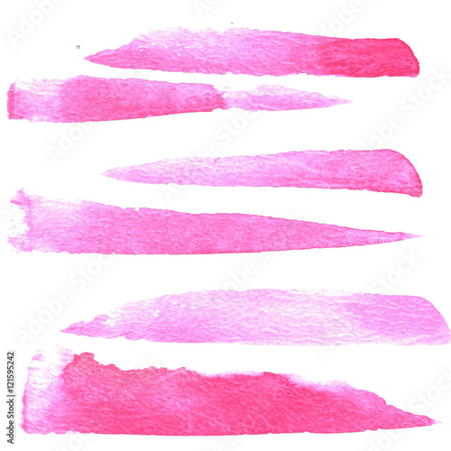 Watercolor stains, water vector backgrounds.