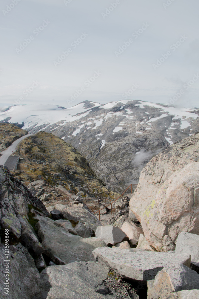 Ausblick vom Dalsnibba