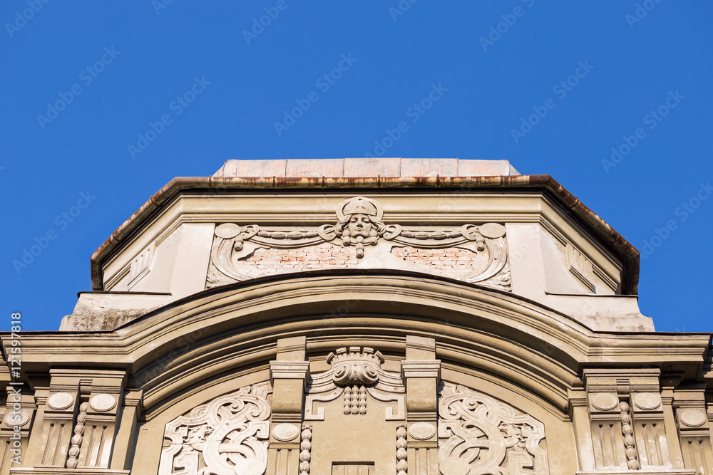 Fototapeta premium Architectual detail in Timisoara Romania