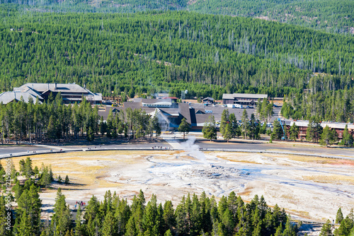 Old Faithful From Above