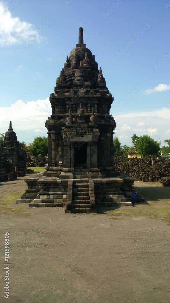 Naklejka premium Sewu Temple in Yogyakarta City , Indonesia
