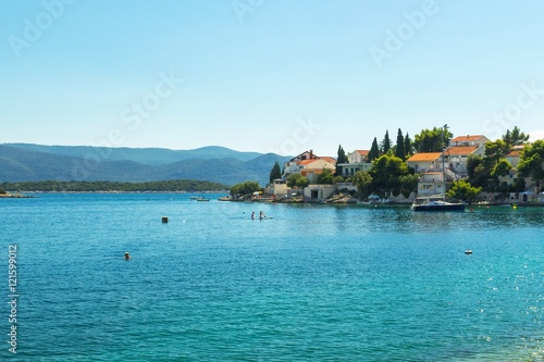 Small Dalmatian town on the Adriatic coast