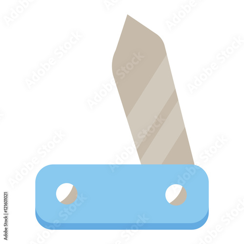 Camping travel jackknife multi tool steel blade pocket equipment vector icon. Camping ttravel jackknife and opener jackknife. Camp jackknife multi tool steel knife. Multi Tool steel compact jackknife