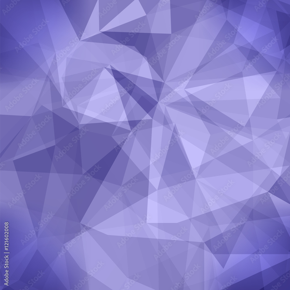 Abstract Blue Pattern. Geometric Blue Futuristic Background
