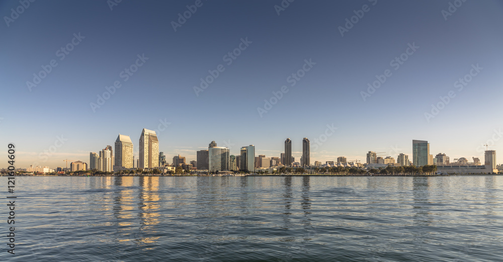 Fototapeta premium San Diego Skyline