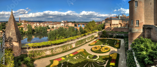 Tableau sur toile Panorama - Albi - Tarn