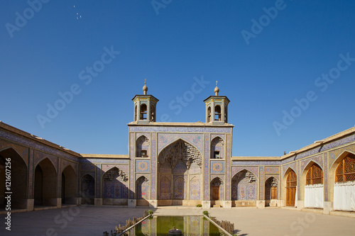Nasir al-Mulk Mosque in Shiraz city