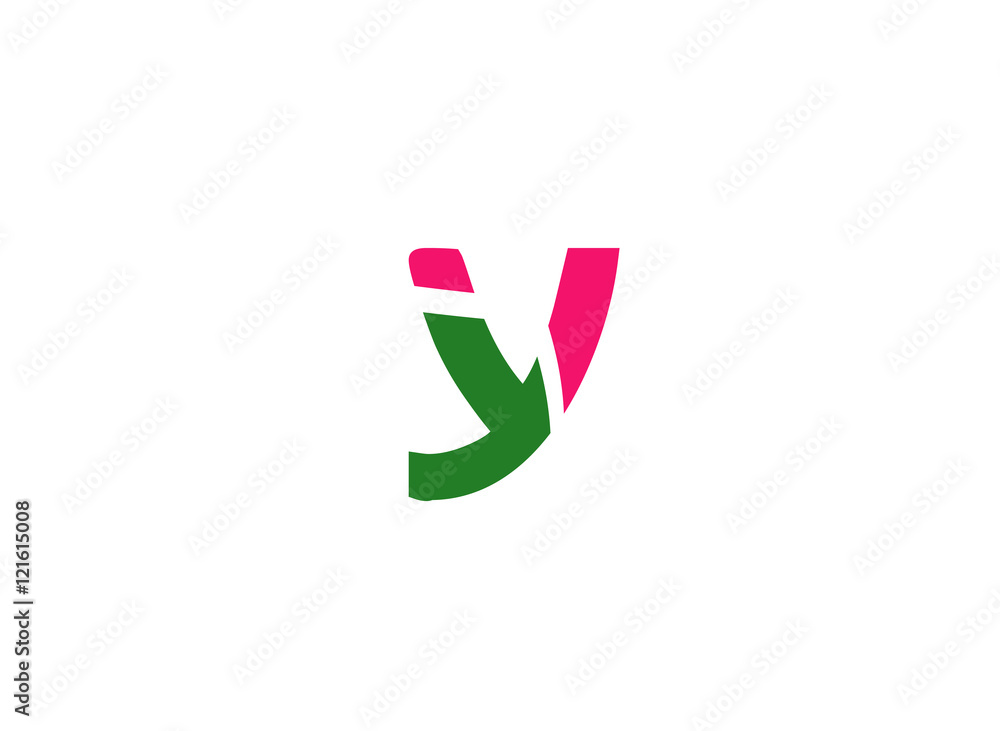 Letter Y logo symbol design template elements
Letter Y logo symbol design template elements