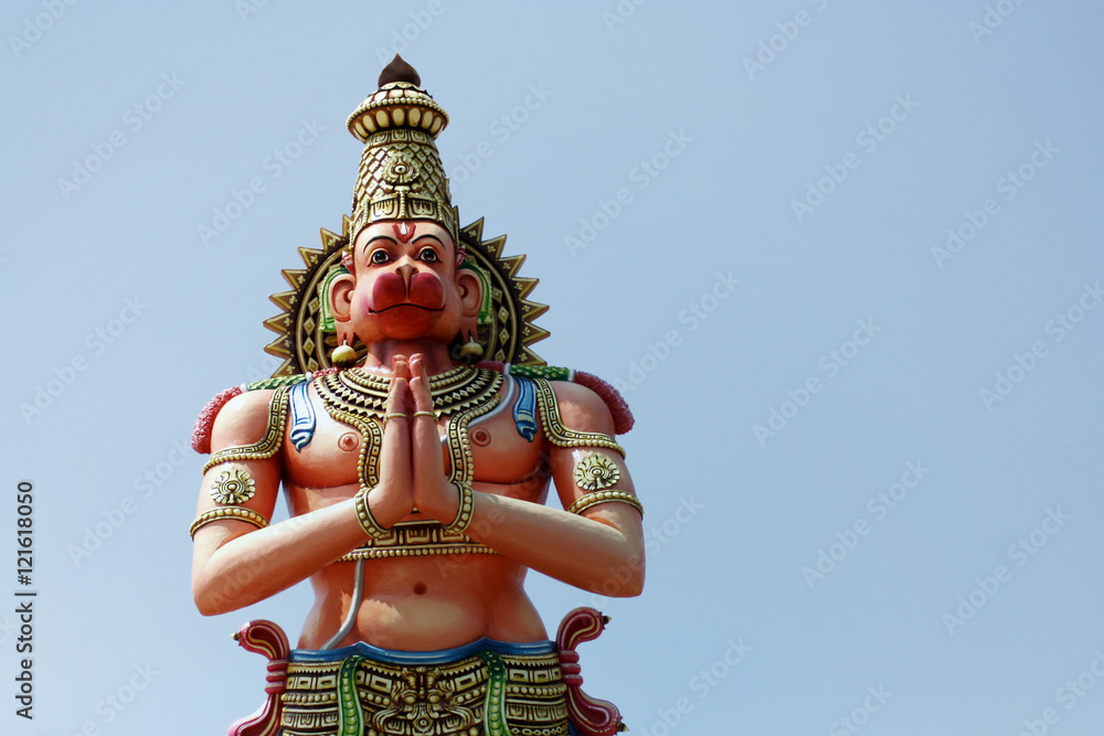 Statute of Hindu God Hanuman