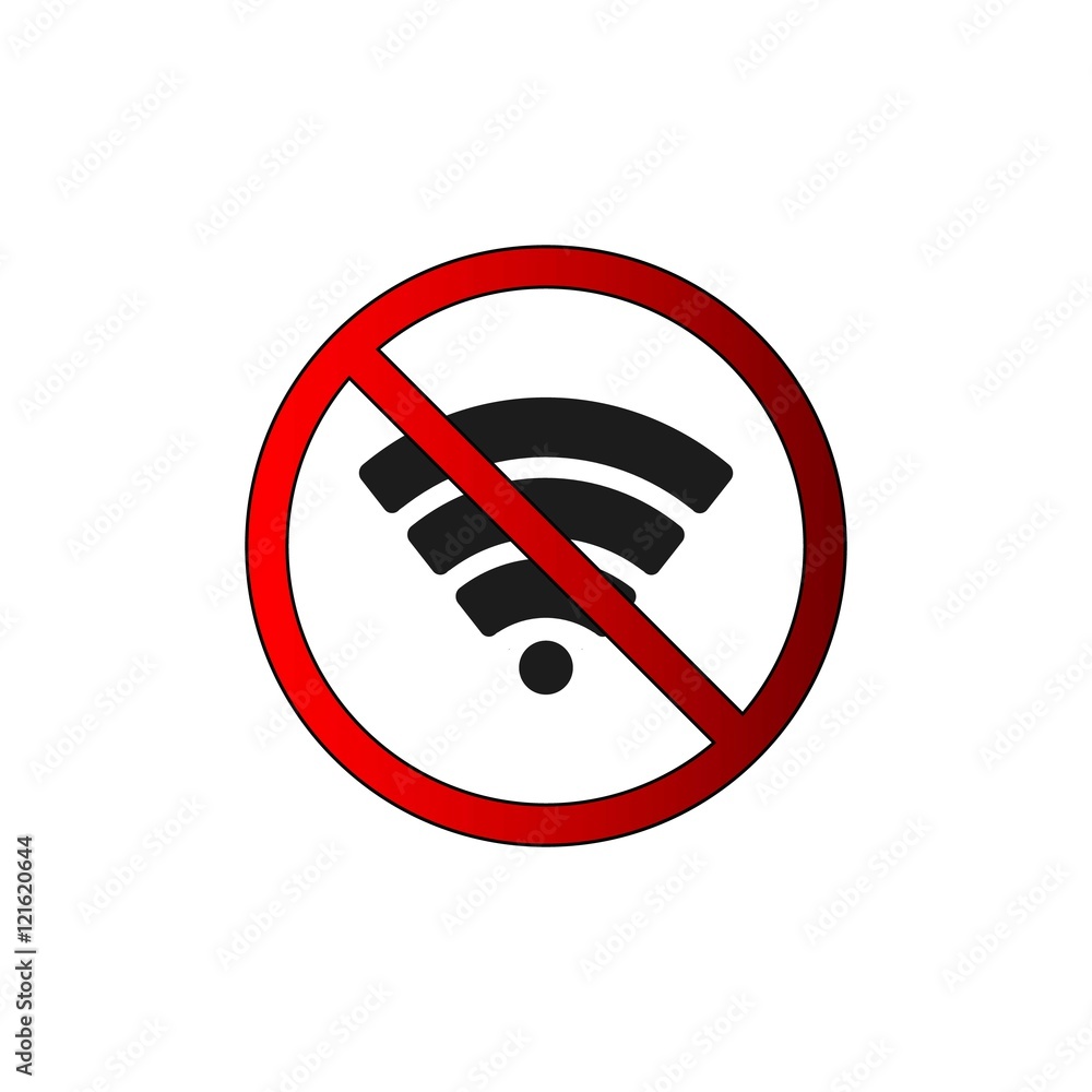 No Wifi or Signal Icon No Wifi or Signal Icon
