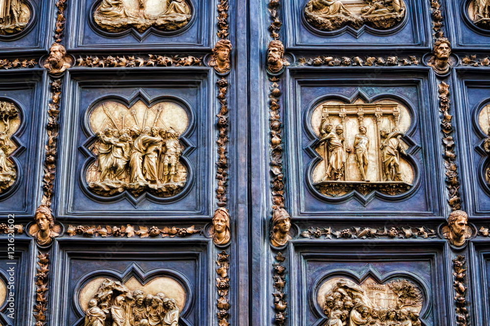 Florenz, Baptisterium Nordportal