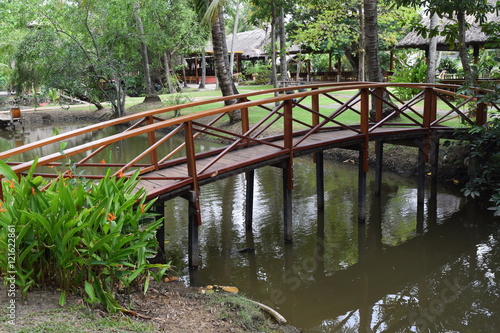 simply small bridge in countryside