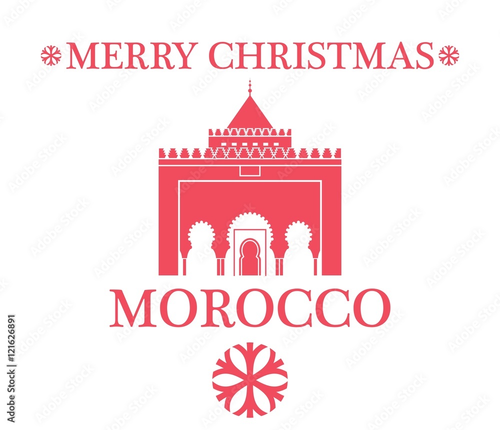 Greeting Card. Morocco