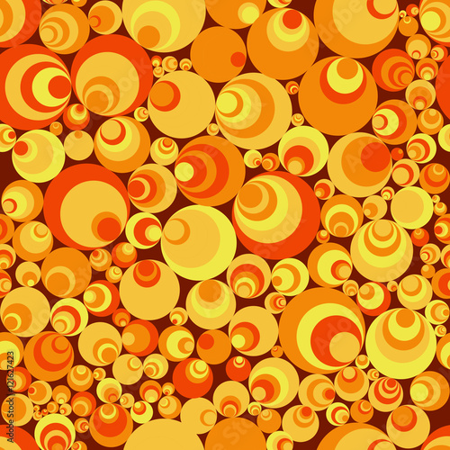 Seamless pattern of perfectly aligned circle shapes. Abstract background.