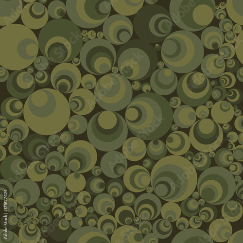 Seamless pattern of perfectly aligned circle shapes. Abstract background.