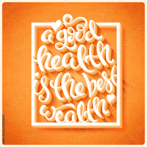 Health is the best wealth