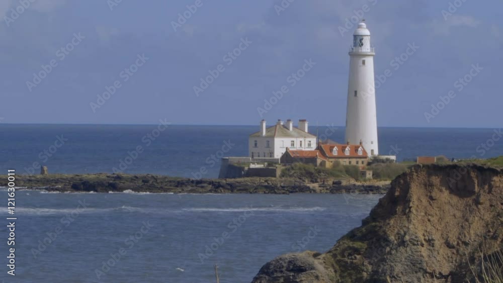 Lighthouse on the North Sea coast. Lighthouse on the North Sea coast.