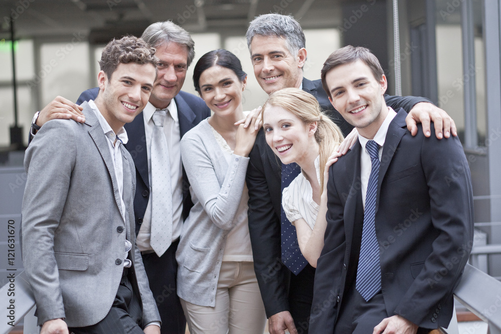 Business executive team, portrait Business executive team, portrait