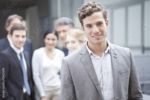 Businessman, portrait photo