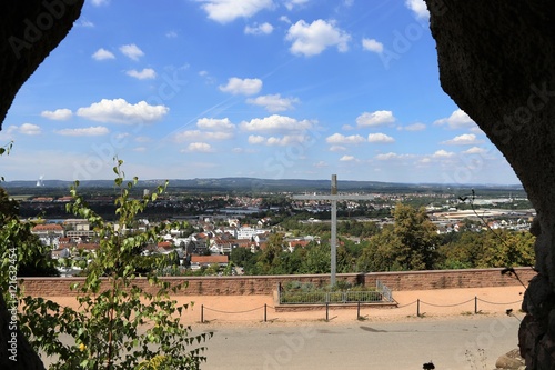 Blick vom Schlossberg auf Homburg/Saar
