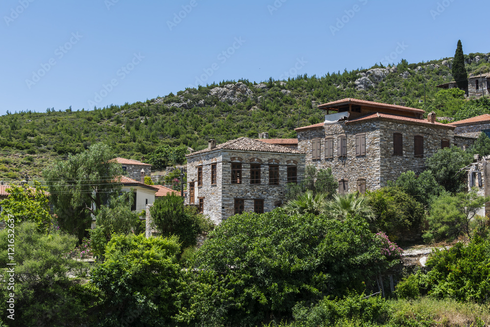 Old aegean/mediterranean style villa at Doganbey, Izmir, Turkey