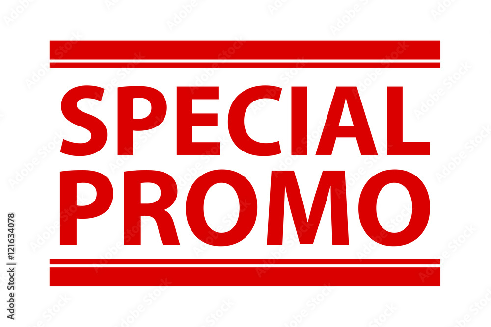 Red Rubber Stamp - Special Promo, isolated on white
Red Rubber Stamp - Special Promo, isolated on white