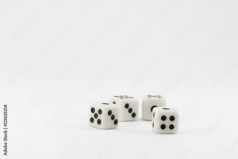 The choice of concept on a white background The choice of concept on a white background
